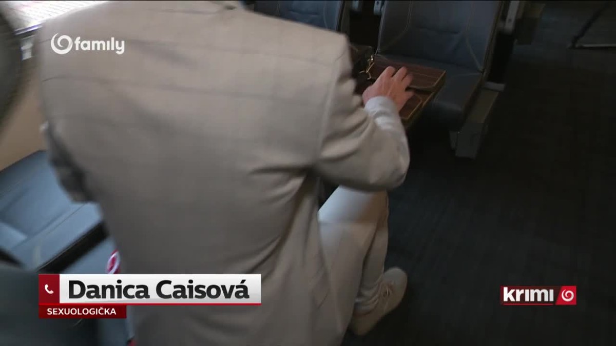 Masturbácia pred dievčaťom vo vlaku