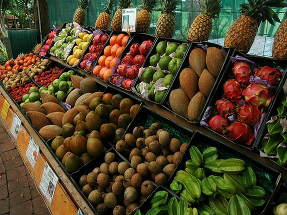Фруктовый центр. Тропические фрукты. Австралийские фрукты. Азиатские фрукты. Овощи и фрукты Австралии.