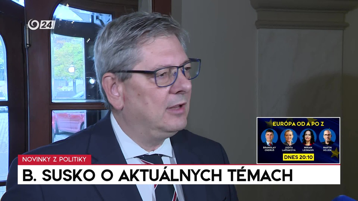 Minister spravodlivosti Boris Susko o aktuálnych témach