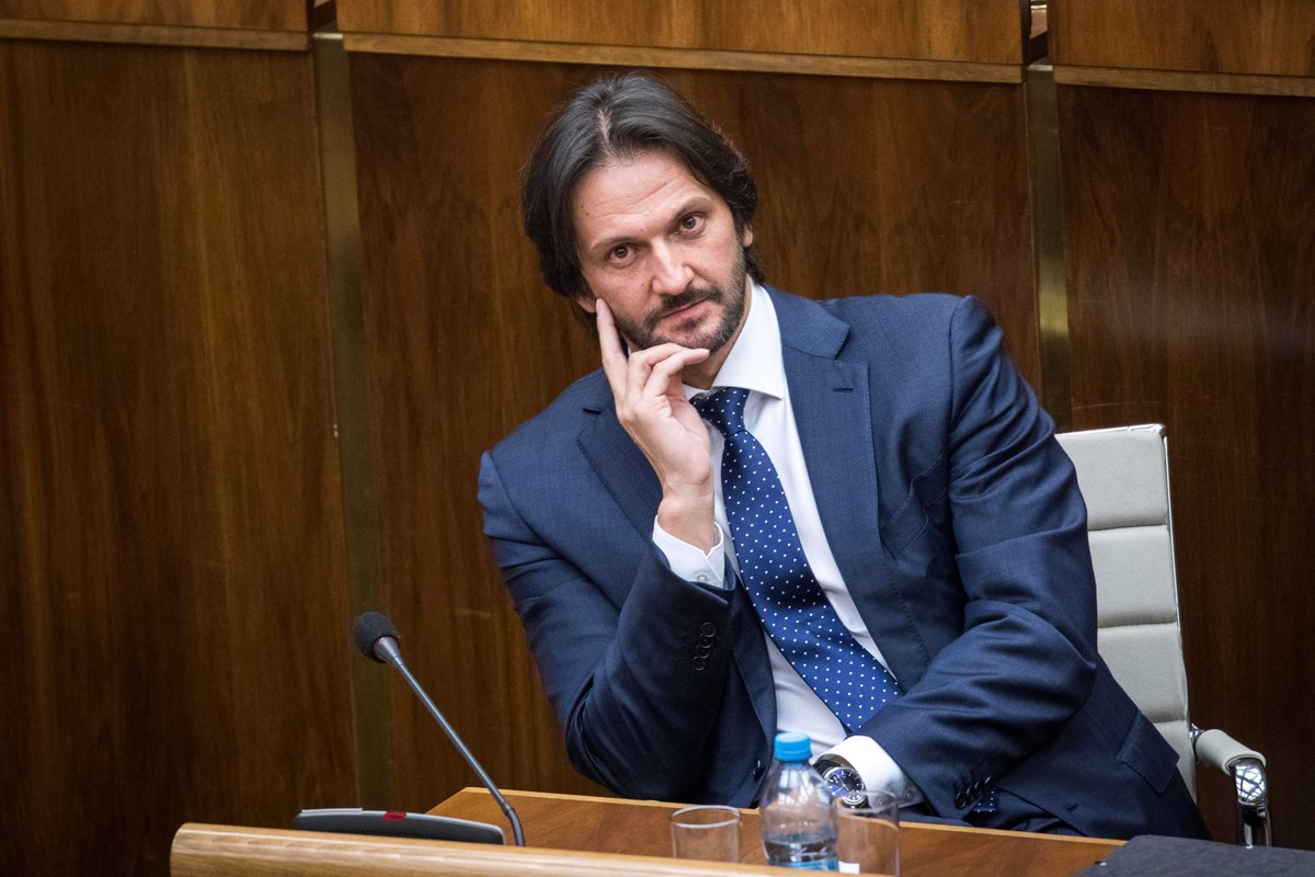 Robert Kaliňák, minister vnútra Robert Kaliňák