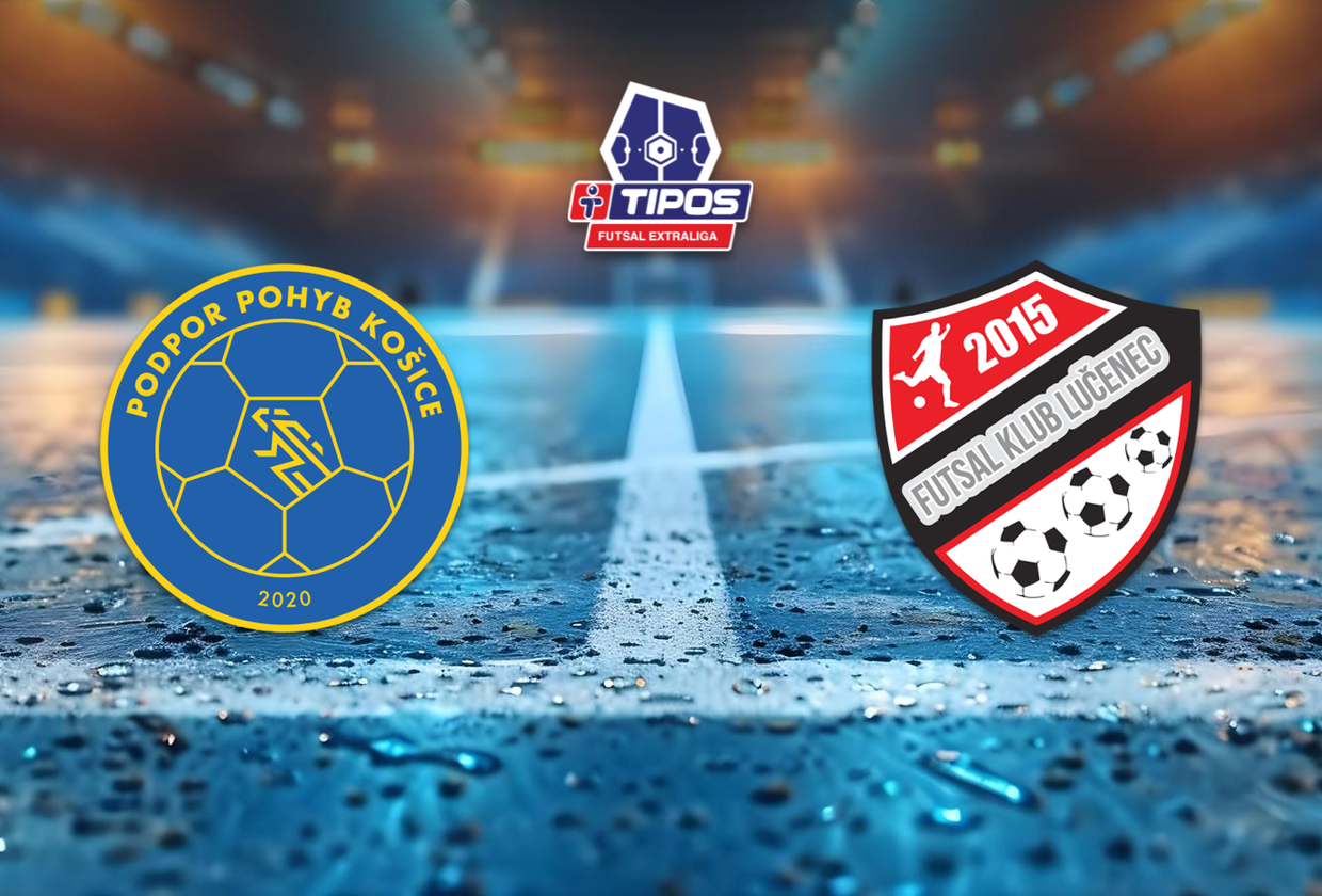 Futsalová Tipos Extraliga pokračuje na JOJ Športe! Košice privítajú Lučenec, sledujte naživo od 17:50
