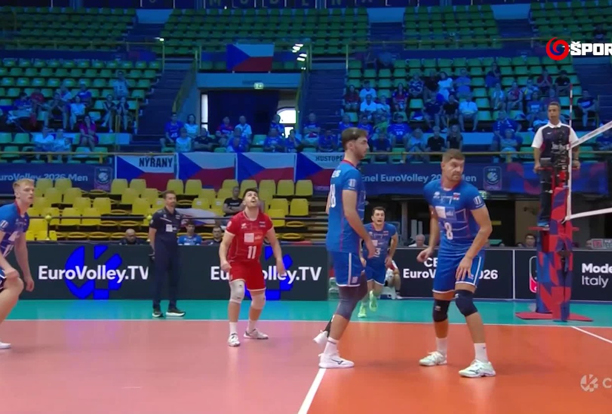 EuroVolley 2026: Slovensko - Česko 0:3