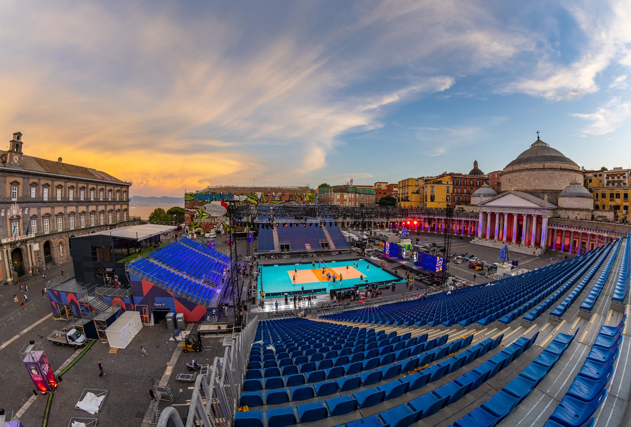 Taliansko - Švédsko na Eurovolley 2026 pod holým nebom v Neapole naživo na JOJ ŠPORT