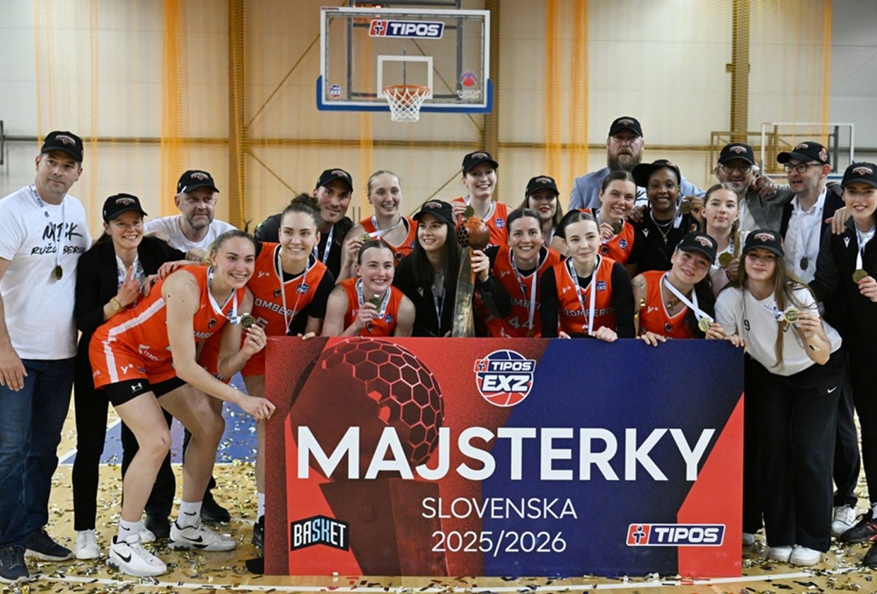 Ženská basketbalová sezóna 2025/26 patrí MBK Ružomberok