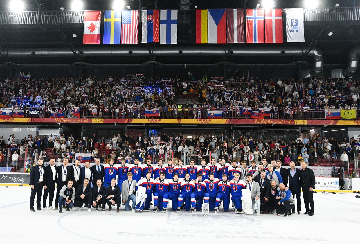 Slovensko žilo hokejom: Viac ako 1,2 milióna divákov si zaplo cestu mladých hviezd za striebrom na JOJ Šport
