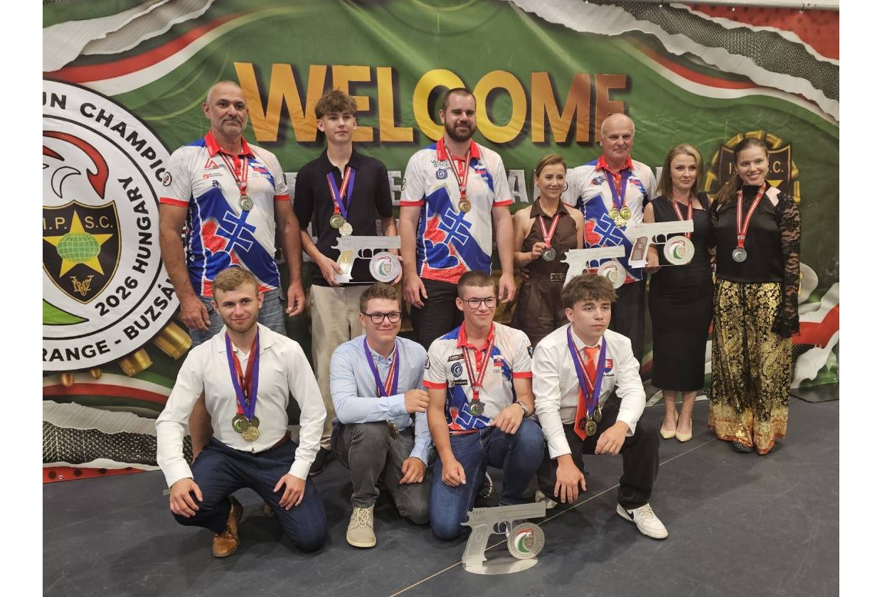 Slovensko na streleckom vrchole: Juniori prepísali dejiny na európskom šampionáte EHC 2026