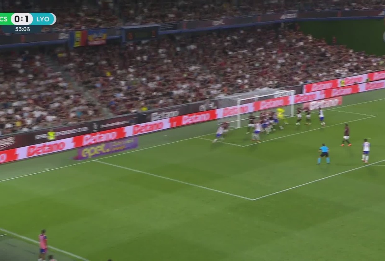 Naživo na JOJ ŠPORT: Sparta po obrate zdolala Lyon 2:1 v 1. zápase 3. predkola Ligy majstrov