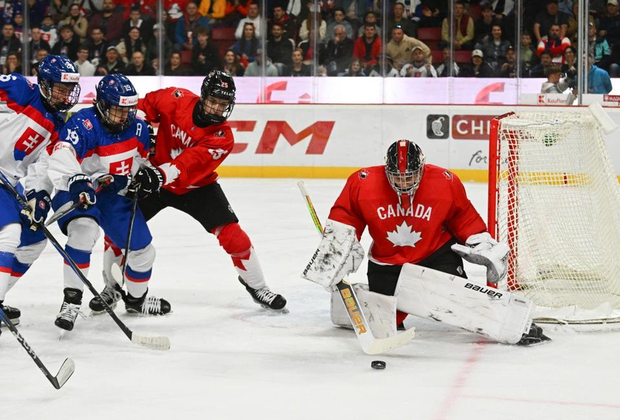 Hlinka Gretzky Cup na JOJ ŠPORT: Slovensko - Kanada 1:6