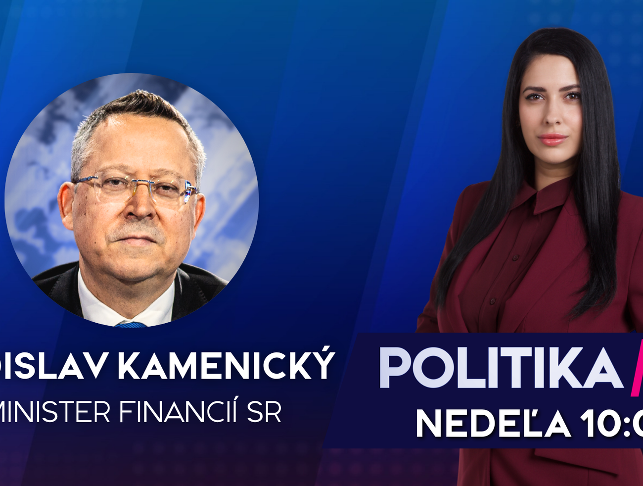 Pozvanie do relácie Politika 24 prijal minister financií Ladislav Kamenický