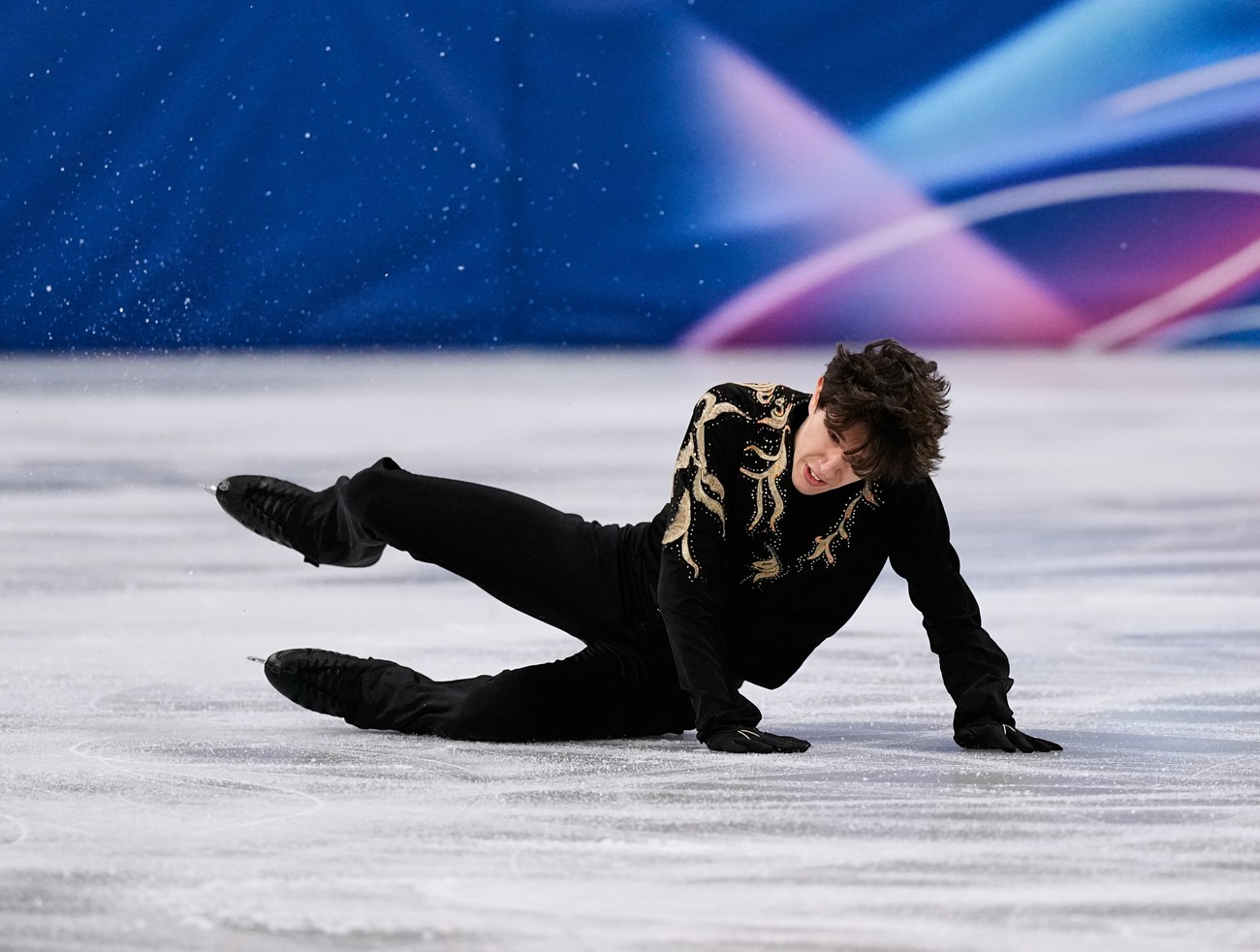 Adam HAGARA vo finále voľných jázd dvakrát spadol