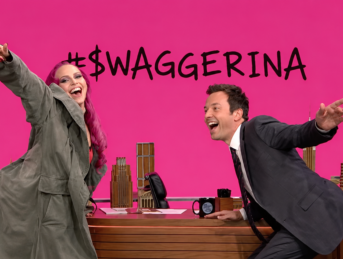 Z Petržalky do najslávnejšej talk show sveta! Adéla ukázala Fallonovi ako sa vlniť, bol z nej unesený!