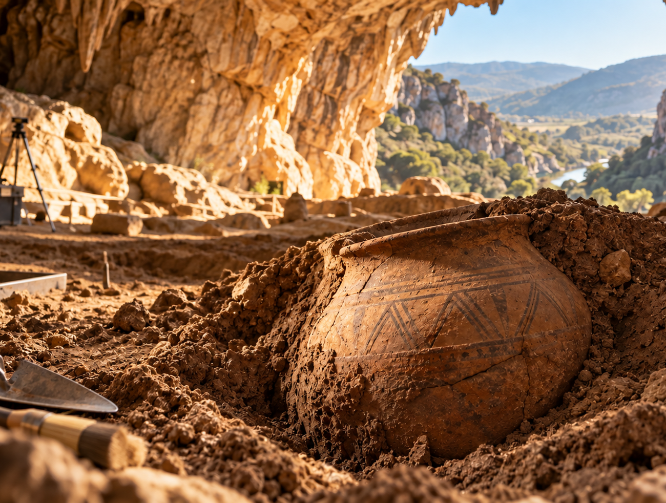 Archeológovia našli ľudské lebky premenené na poháre