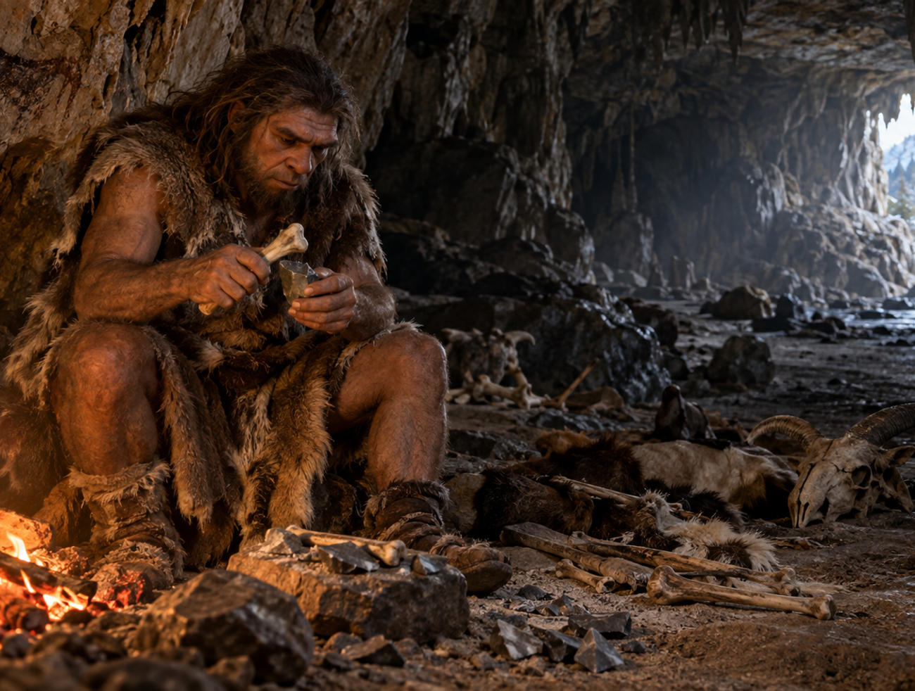 Neandertálci sa celé generácie vracali do tejto jaskyne. Potom zmizli