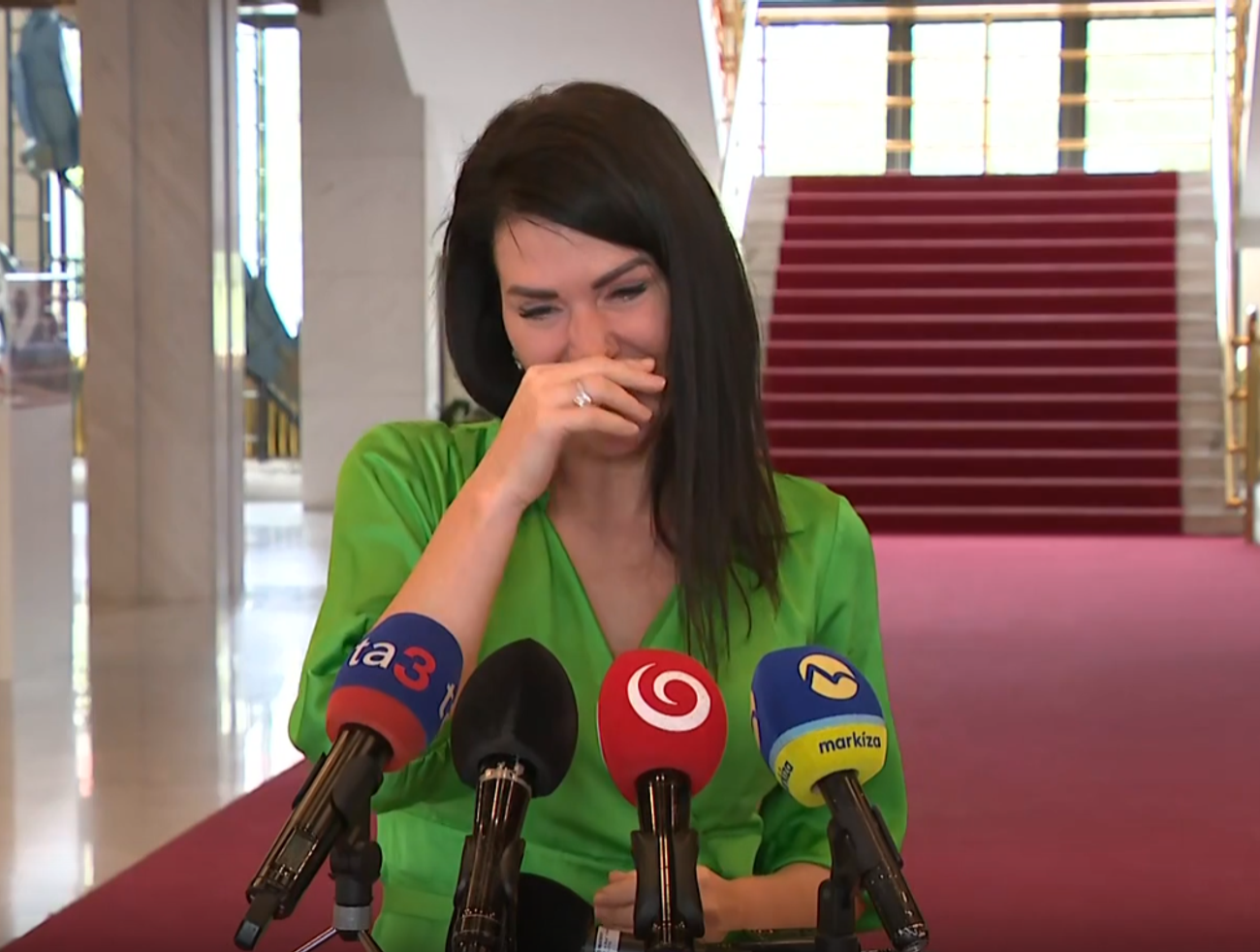 Bittó Cigániková v slzách. SaS ju vylúčila zo strany