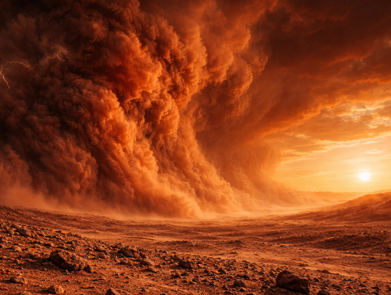 Mars vysiela signály: Vedci hovoria o bleskoch