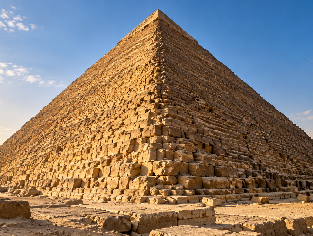 Tajomstvo Veľkej pyramídy v Gíze môže byť v jej múroch