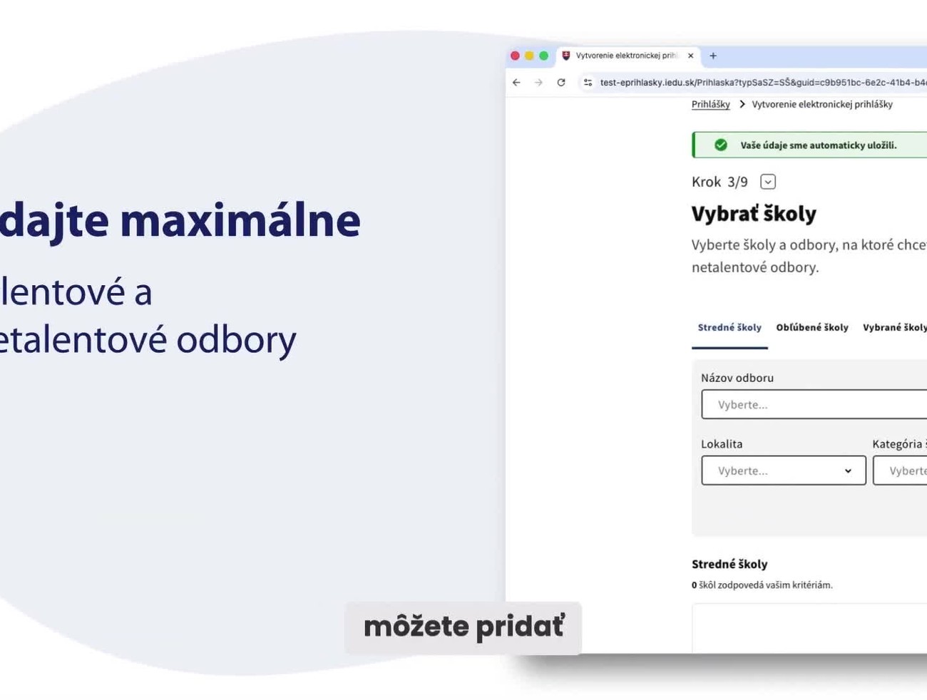 Zlyhanie systému? Na talentovky ju nepozvali, no škola ju hodnotí, ako keby neuspela