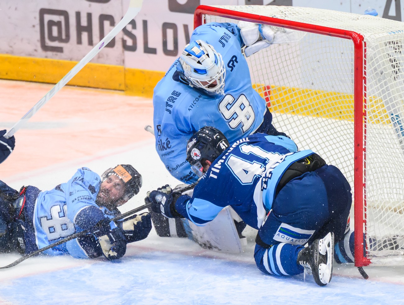 Nitra vynulovala Slovan na jeho vlastnom ľade, Belasí strelecky vyhoreli
