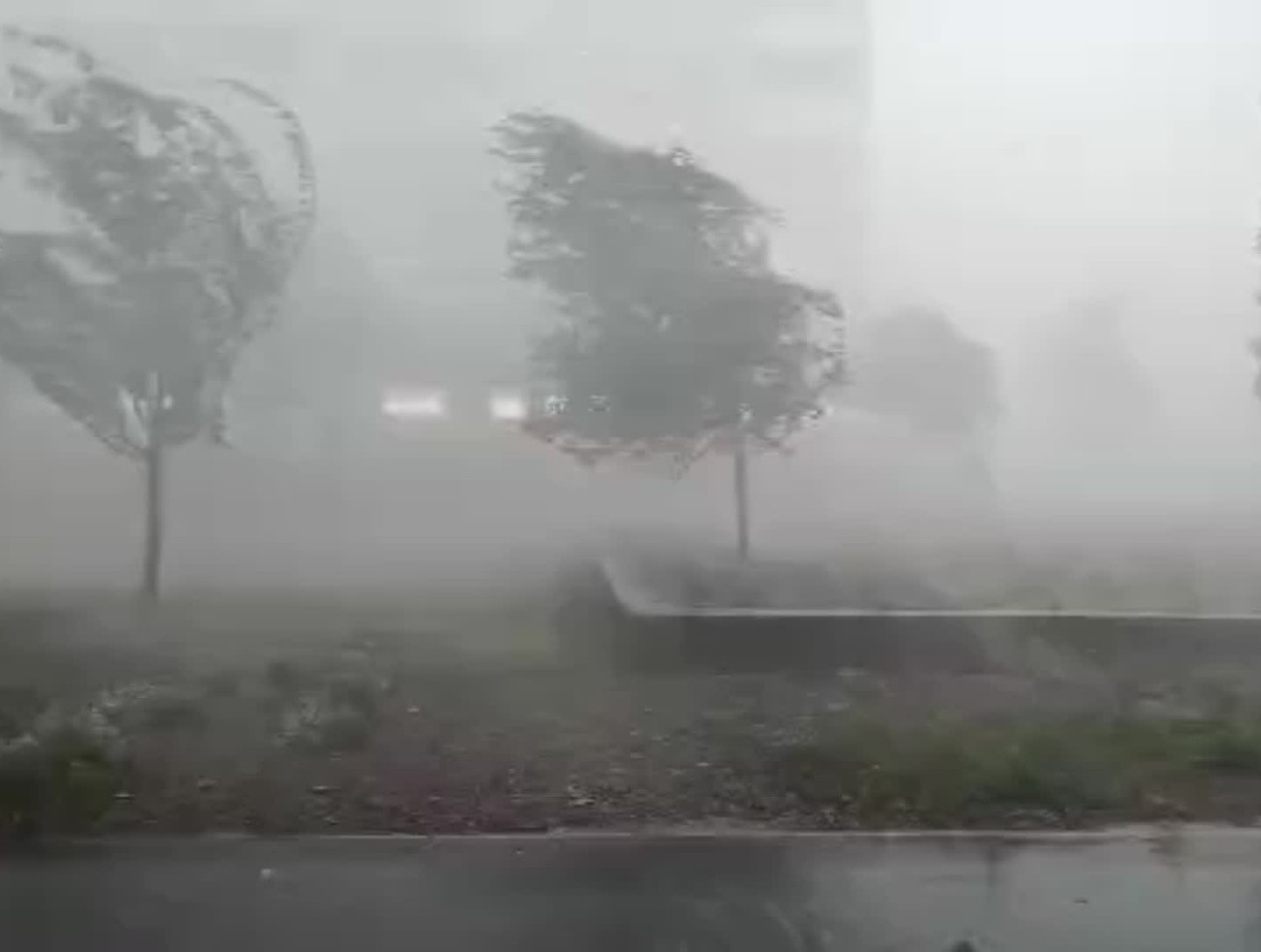 Stromy ako zápalky, po búrkach aj zranení, vietor takmer 120 km/h