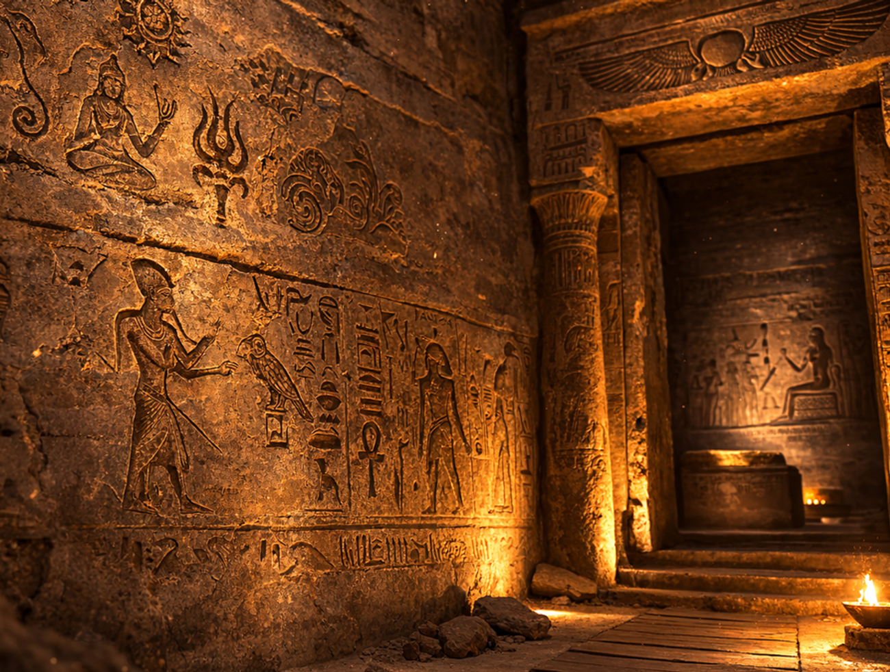 V hrobkách faraónov našli cudzie odkazy: Ich pôvod prekvapil