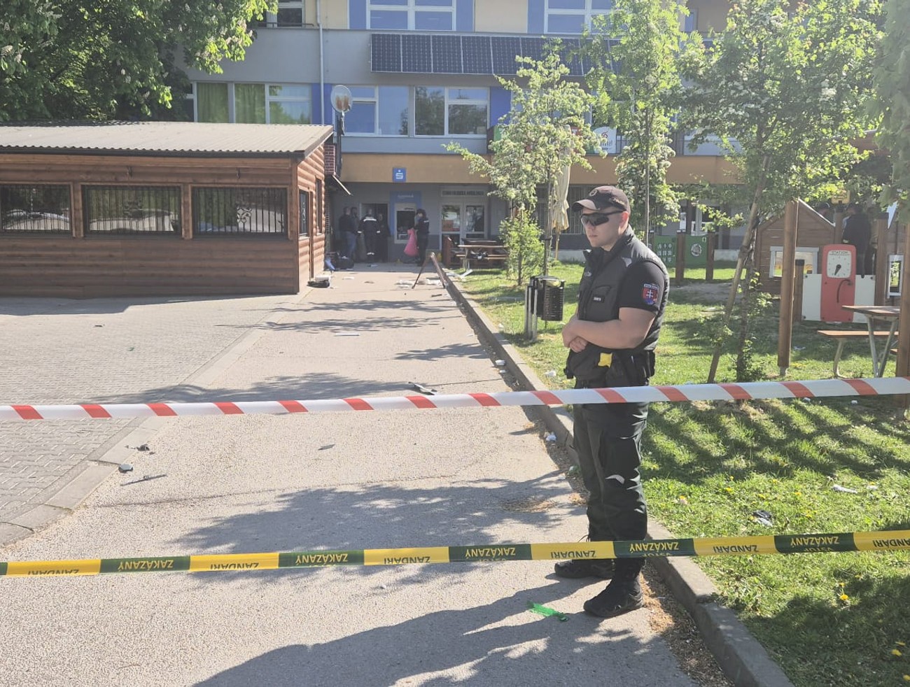 Obec Pruské vystrašil výbuch. Neznámy páchateľ odpálil bankomat