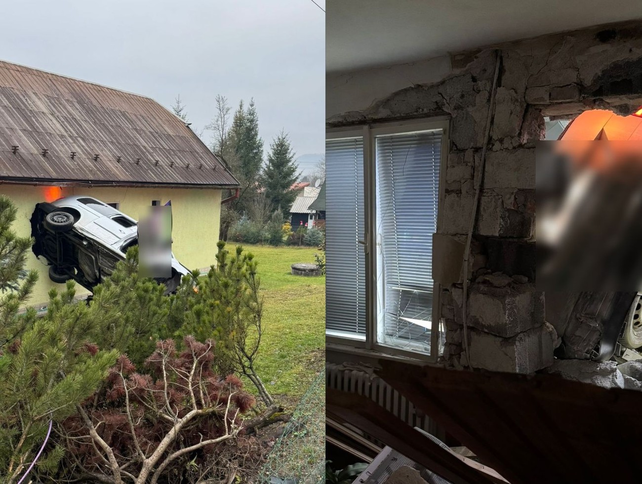 Vodič v Gbeľanoch vletel do domu. Nafúkal viac ako dve promile