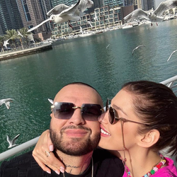 Jasmina Alagič s rodinkou v Dubaji