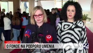 Tlačová beseda Progresívneho Slovenska o fonde na podporu umenia