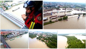 LETECKÉ ZÁBERY. Ako za štyri dni voda krajinu zmenila