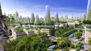 Paríž ako zelené mesto v roku 2050