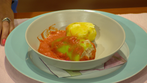 Plnená paprika so zemiakovými guľami