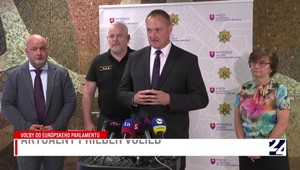 Tlačová beseda o aktuálnom priebehu volieb do Európskeho parlamentu