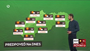 Počasie s Danielom CIBULOM