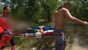 Nešťastné vodné lyžovanie! Mostík mu odsekol časť kolena