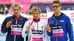 Plavec Nagy senzačne získal striebornú medailu na ME!