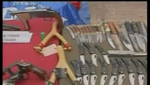 U fanúšikov našli celý zbrojný arzenál