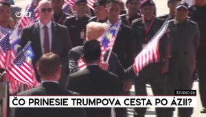 Štúdio 24: Čo prinesie Trumpova cesta po Ázii?