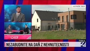 Štúdio 24: Nezabudnite na daň z nehnuteľnosti