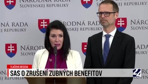Tlačová beseda SaS o zrušení zubných benefitov
