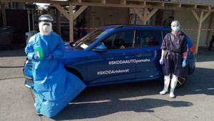 Malí pacienti, lekári či seniori sa tešia veľkej podpore. V boji s koronavírusom im pomáha aj značka Škoda