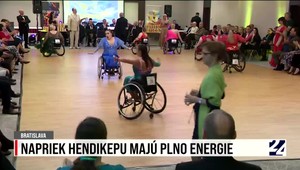Plní energie a chuti do tanca aj napriek hendikepu