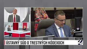 Štúdio 24: Ústavný súd o trestných kódexoch