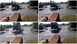 VIDEO: Lietadlo sa zrútilo na parkovisko medzi autá