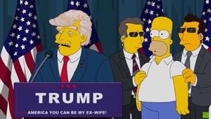 Prečo bol Trump prezidentom v Simpsonovcoch už v roku 2000? Scénarista to prezradil!