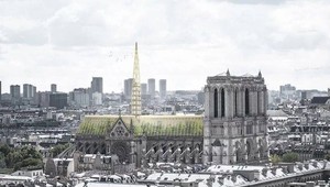 Geniálne alebo šialené? Dizajnéri navrhli premeniť strechu Notre-Dame na skleník