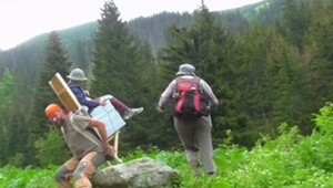 Lukáš objavuje krásy Slovenska z chrbta svojho otca