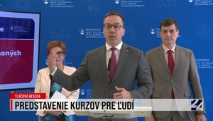 Tlačová beseda o kurzoch pre nezamestnaných i zamestnaných ľudí