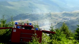 V Bachledovej doline horel les. Oheň sa šíril na ploche približne 500 metrov štvorcových