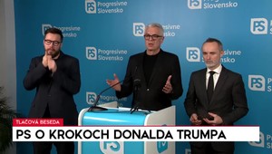 Tlačová beseda PS o krokoch Donalda Trumpa