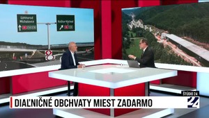 Štúdio 24: Diaľničné obchvaty miest zadarmo